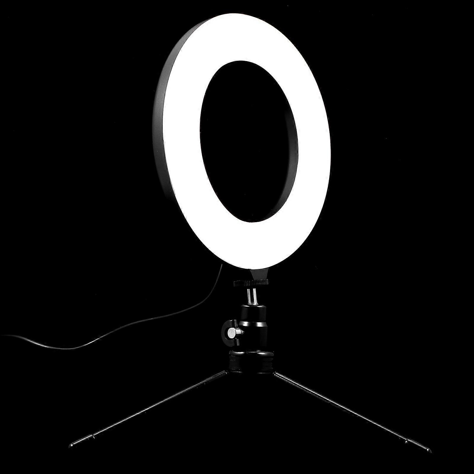 Fill Light For Live Streaming Light Portable Led Light With 6.3X6.3X1Inch Size Abs Material 1Set