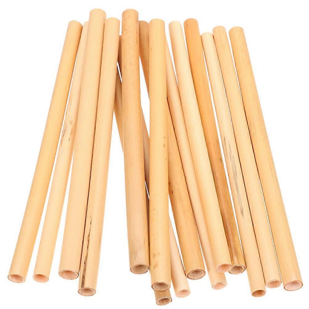 Reed Bee Tubes Inserts Replacement for Beehive Use 50Pcs Natural Tubes
