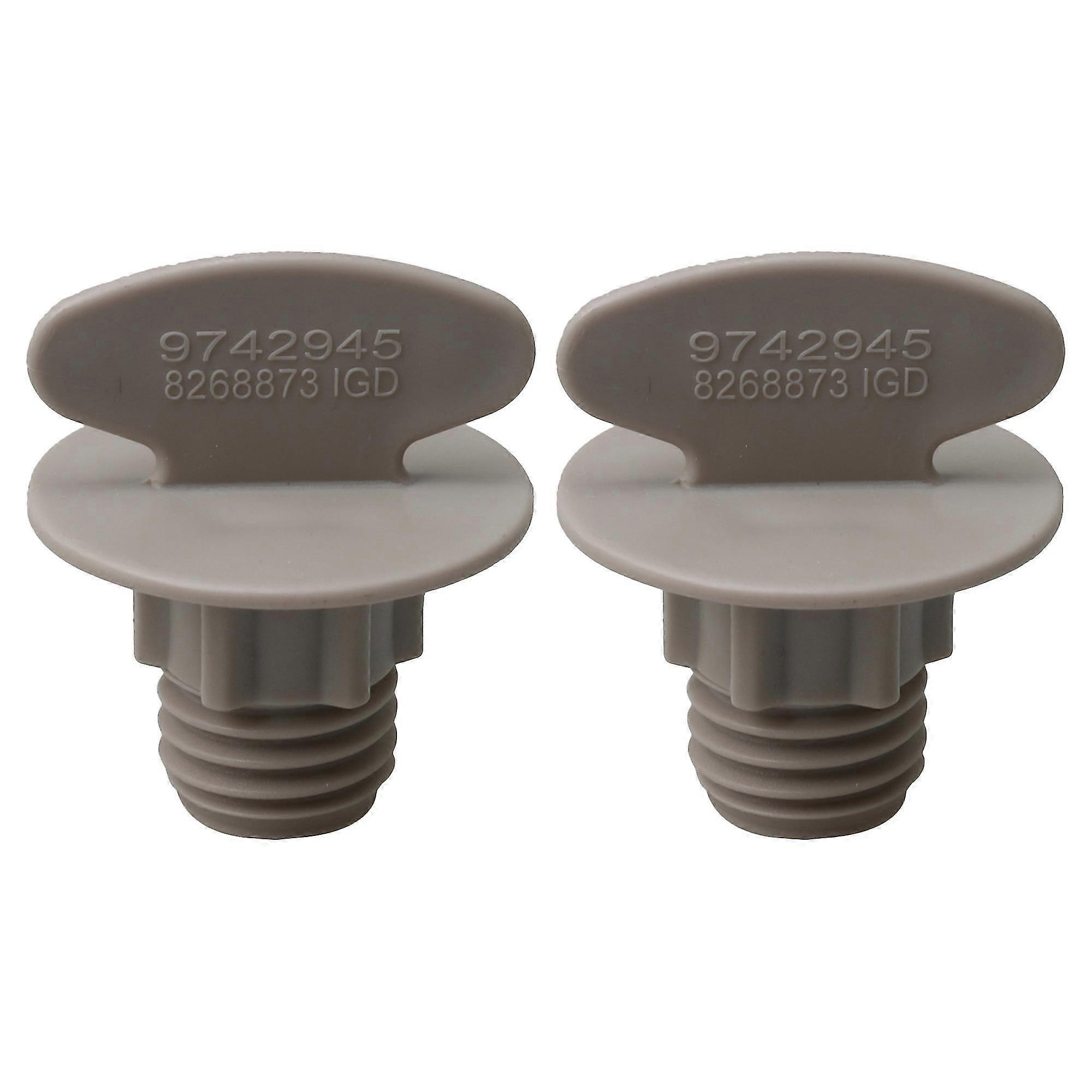 2 delar 747435 9742945 Spolarmsmutter för Kenmore diskmaskin