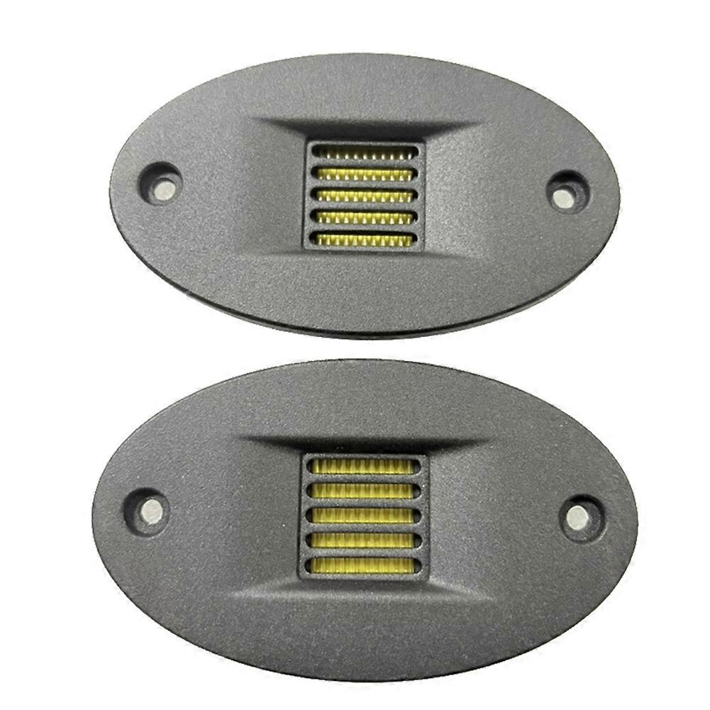 4 Ohm Oval Cover Style High Pitch Pneumatic Speaker 2Pcs