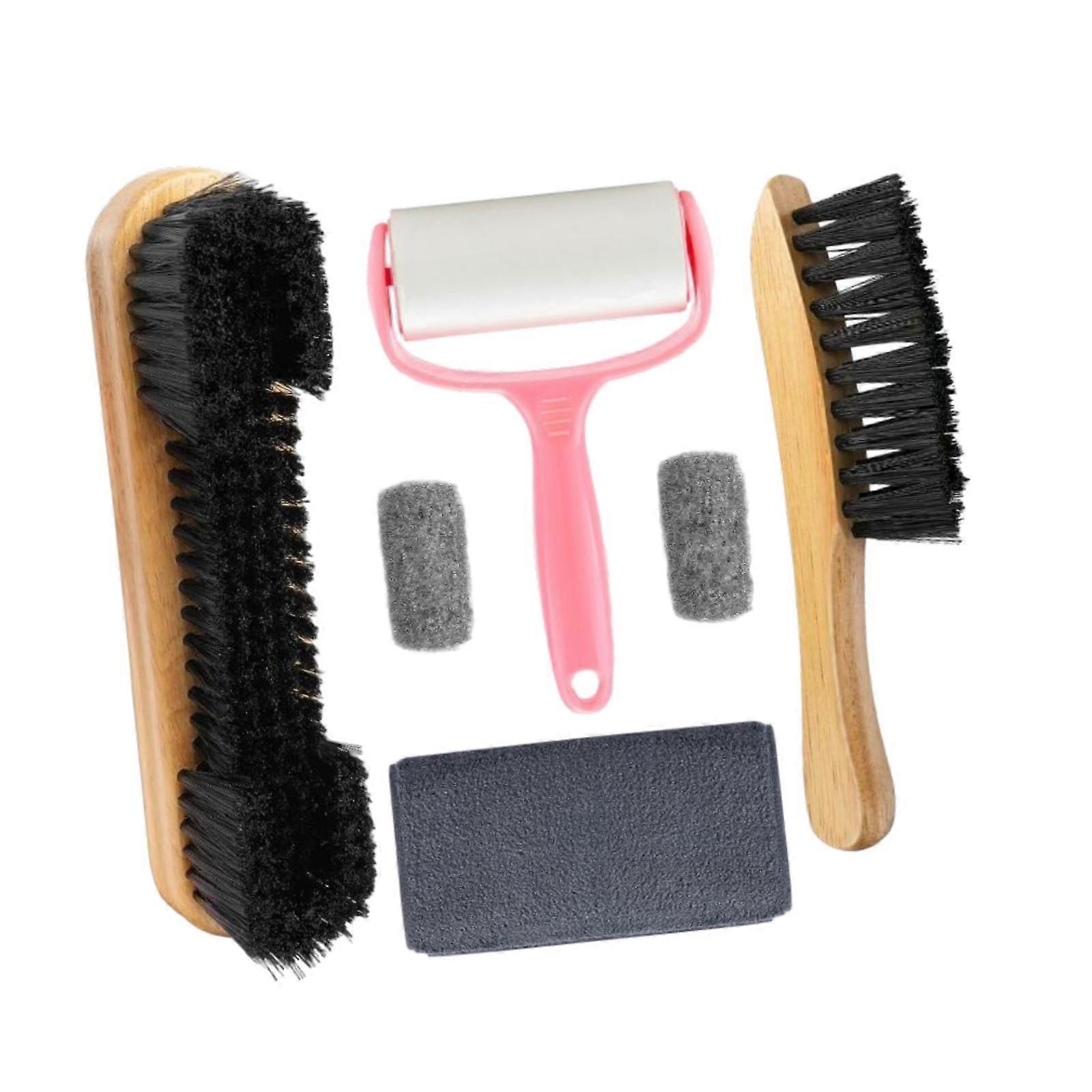 Pool Table & Rail Brush 6 Set Portable Club Wipe Billiard Table Cleaning Kit