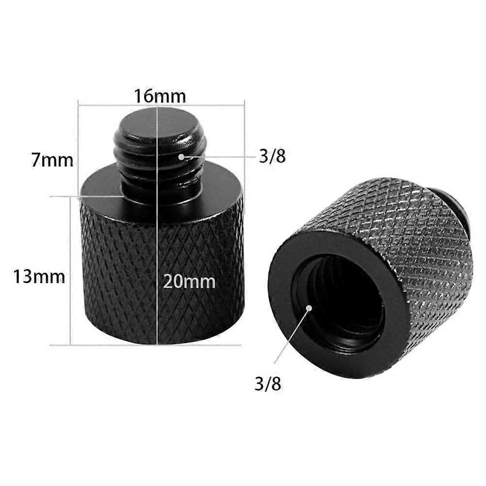 1/4 3/8 to 5/8 Female Male Threaded Screw Mount Adapter for Tripod Camera Studio