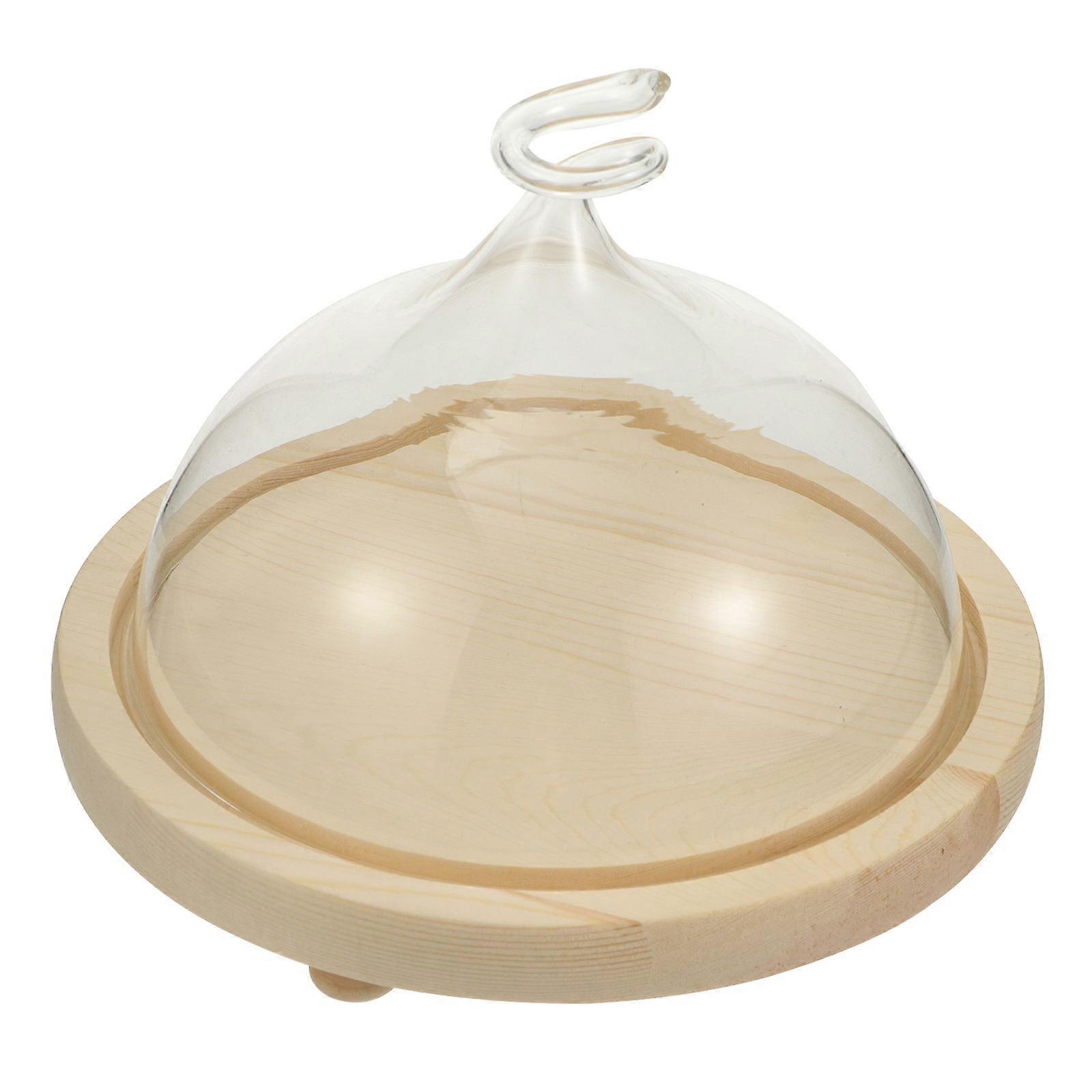 Cake Food Cover Dessert Showcase for Protective Use 2Sets Transparent