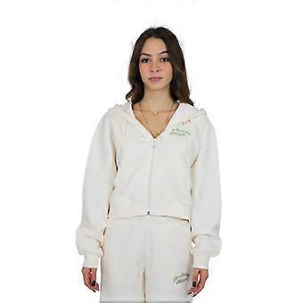 WJ53509PEF crèmekleurige sweatshirt