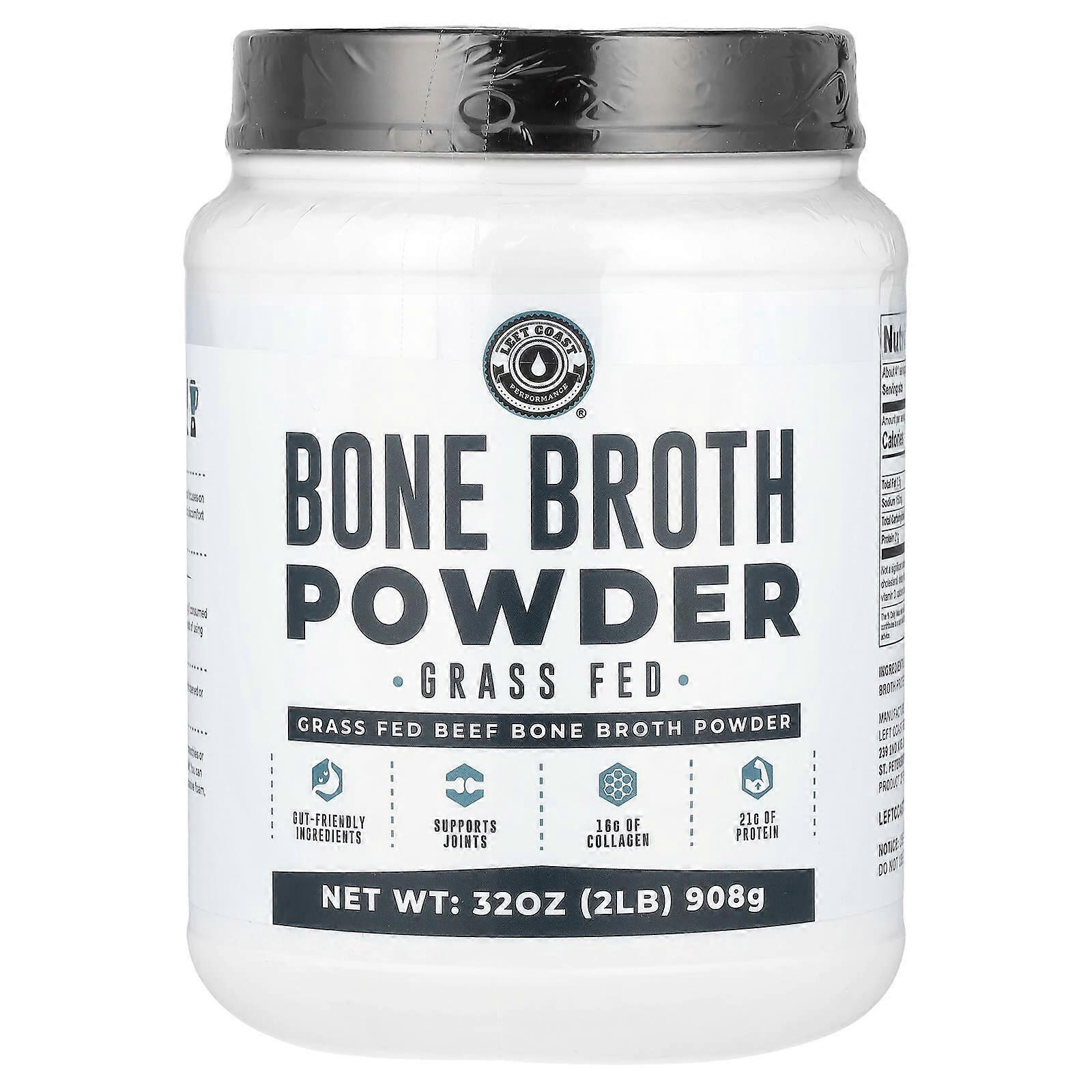 Bone Broth Powder, Beef, 32 oz (908 g)