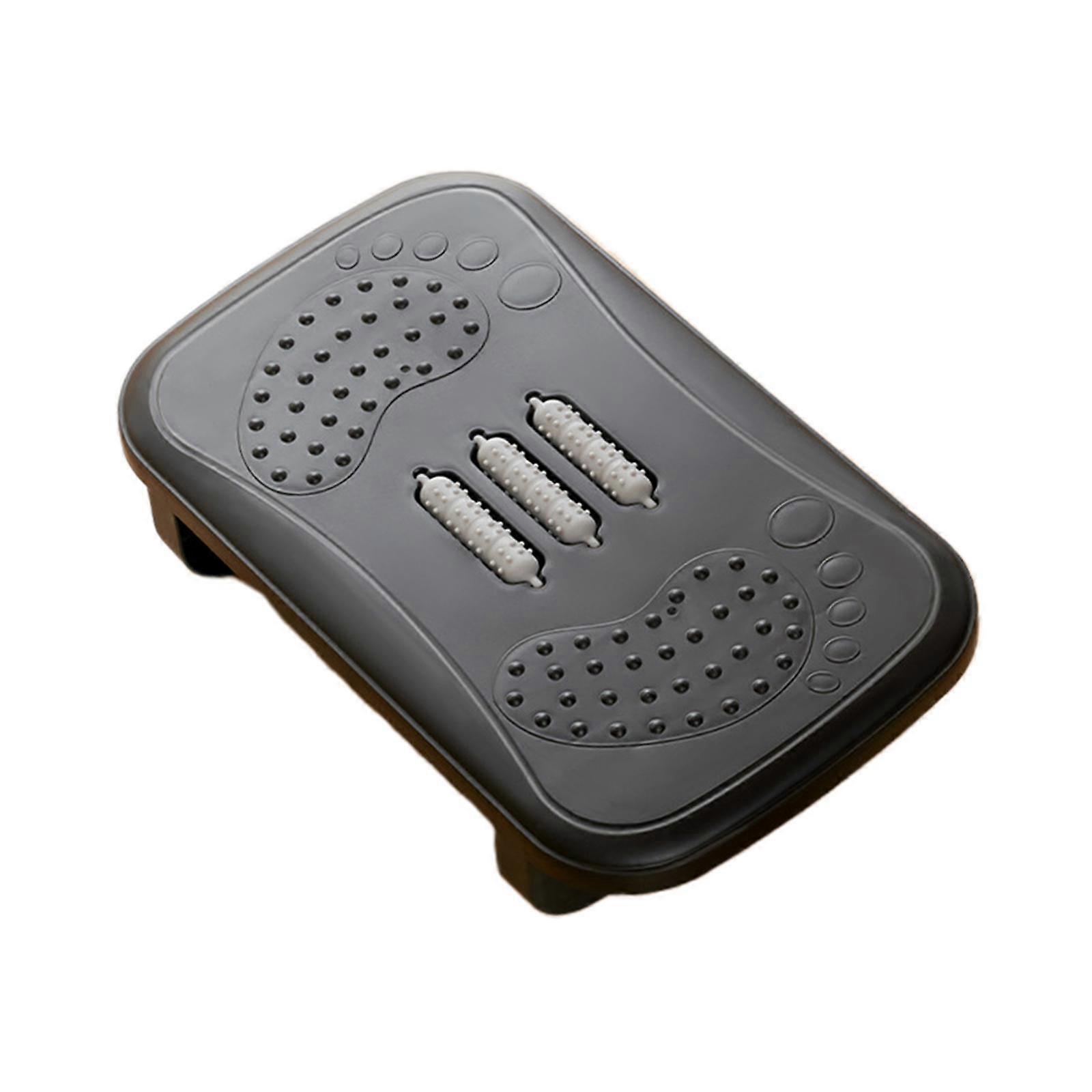 Foot Stool with Massage Rollers Desk Step Stool at Work Foot Rest Under Desk