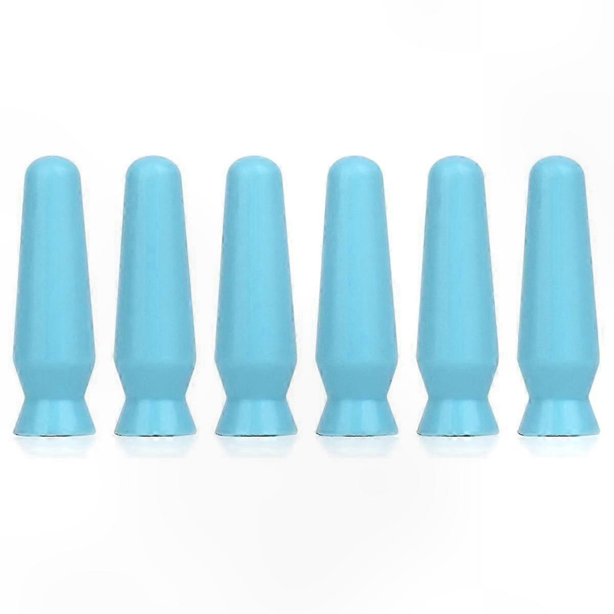 Contact Lens Tool Kit for Hard Lenses and Prosthetic Eyes, 6-Pack, Vent-Free Design for Easy Removal and Insertion