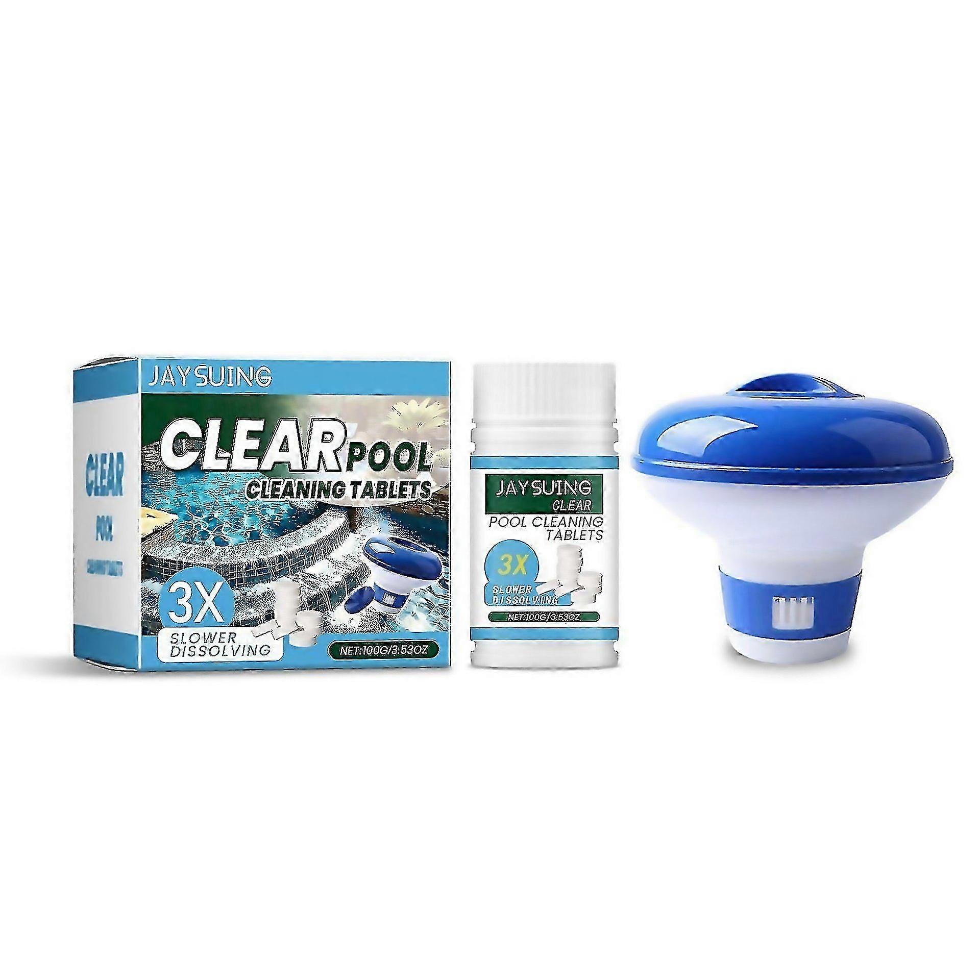 For Chlorine Tablets For Swimming Pool 100g Chlorine Tablets For Hot Tub With Floating Chlorine Tabl