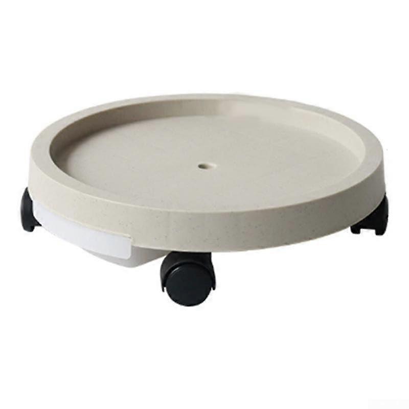 Flowerpot Tray Base With Wheels Removable 400mm Garden Pot Stand