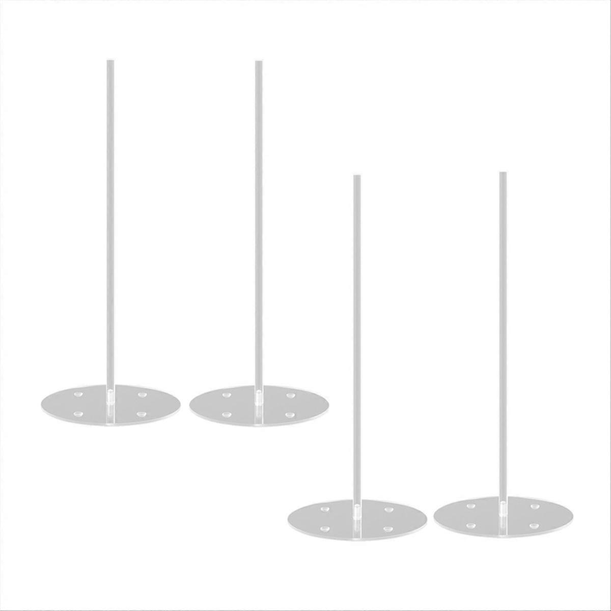 4PCS Clear Acrylic Donut Display Stand