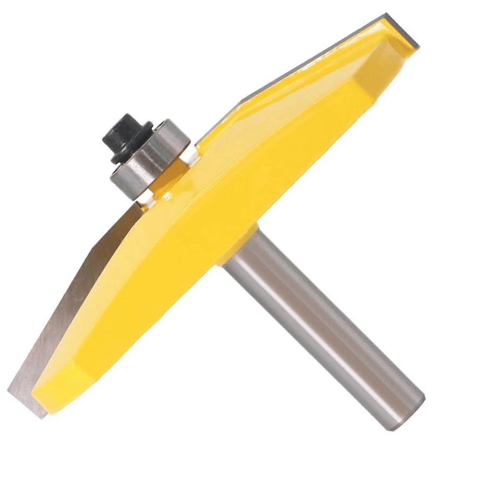 Raised Panel Router Bit 8mm Shank Bevel Design Tenon Cutter 1Piece Woodworking Tool