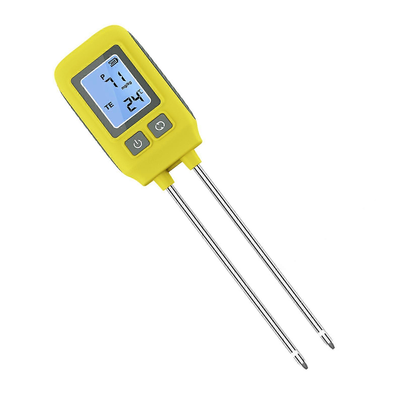 Reliable Soil Tester Soil Health Measurement Tool for Accurate NPK Detection Temperature Assessment in Greenhouses Multicolor