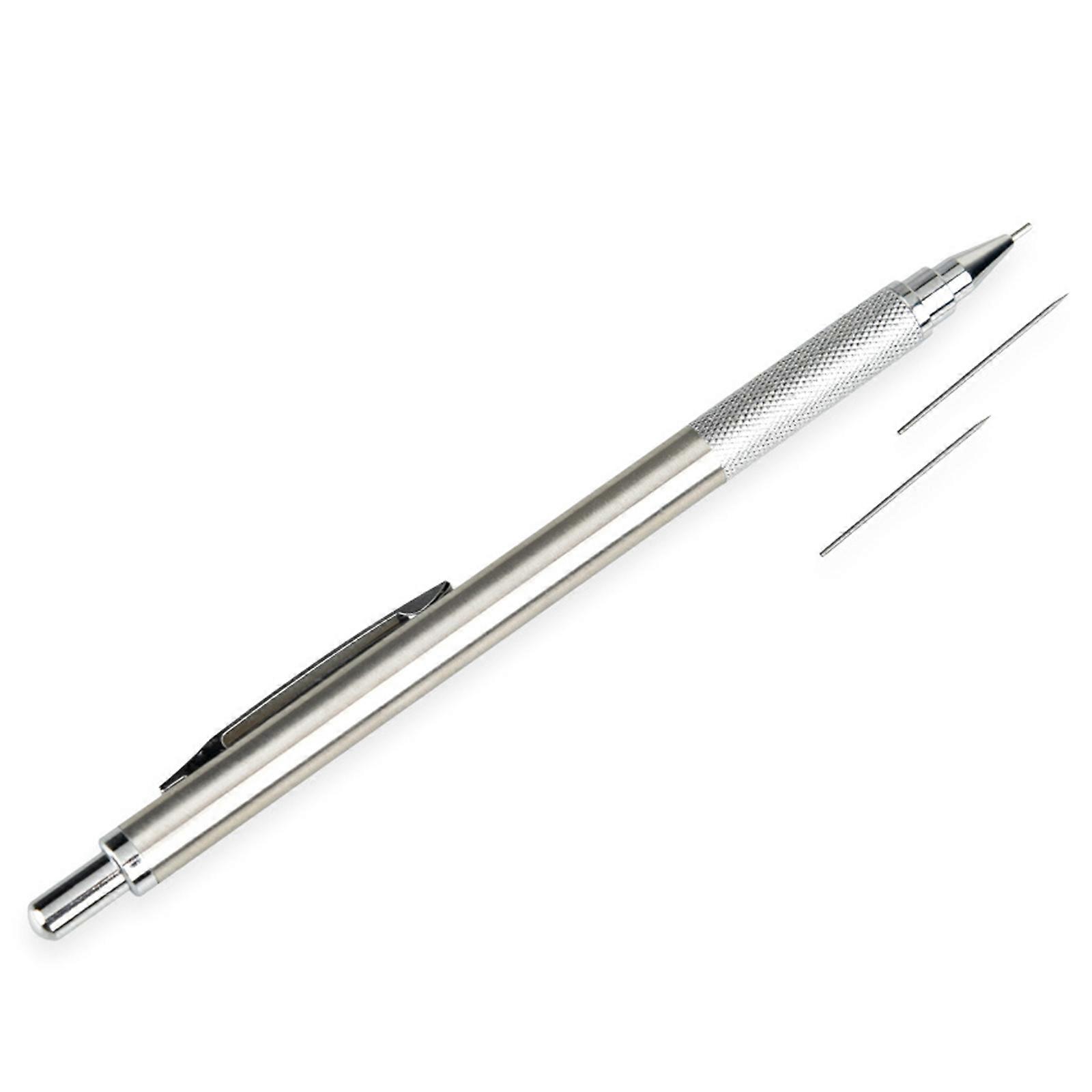 Automatic Center Punch Spring Loaded Center Hole Punch for Metal Wood Glass Plastic with Adjustable Strokes Punch Tool Multicolor