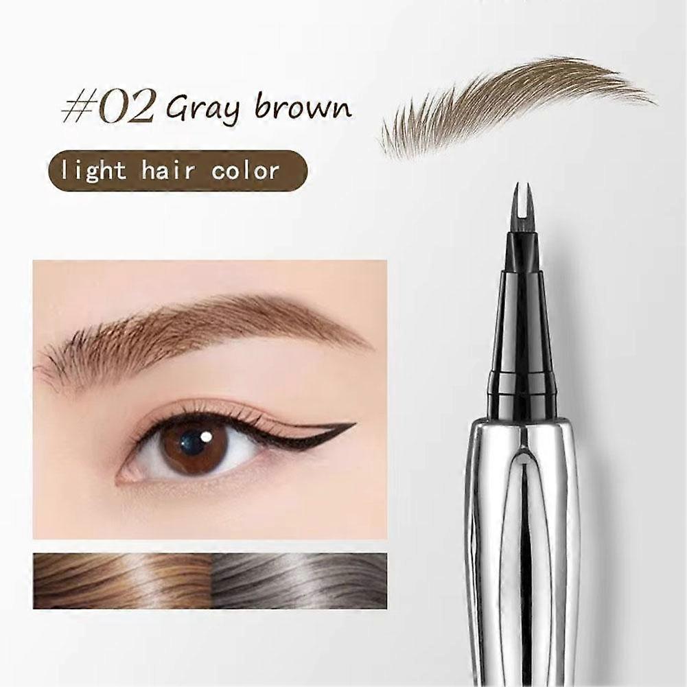Crayon à sourcils double embout pour des sourcils 3D naturels, facile à utiliser et longue tenue.