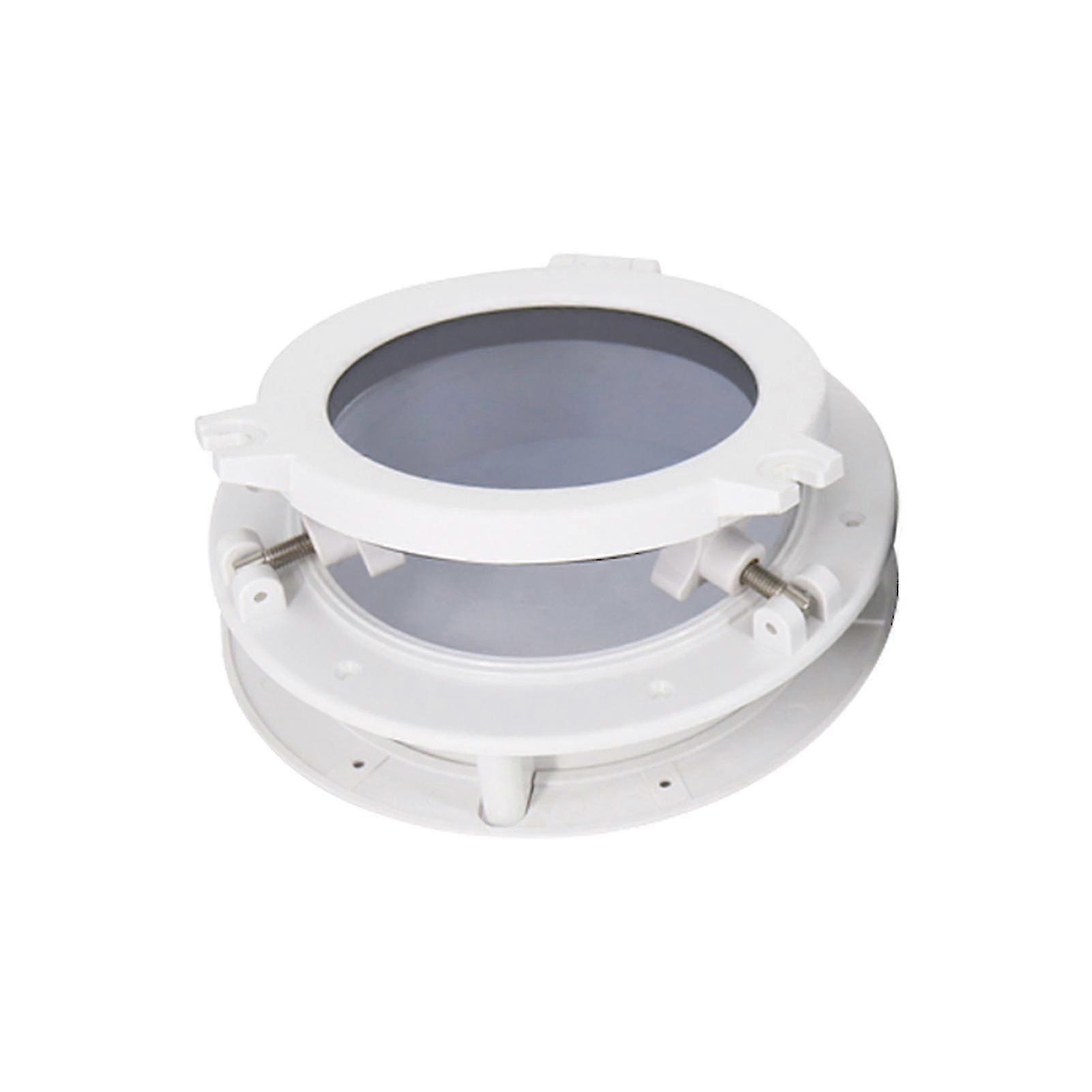 Durable Boat Portlight Replacement- Easy-Install Pre-Drilled Round Window