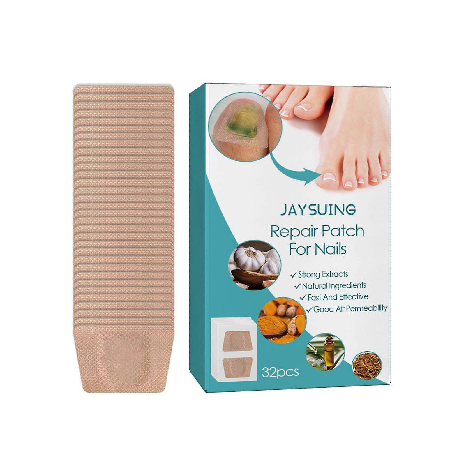 Nail Repair Patches Contain Garlic Extract