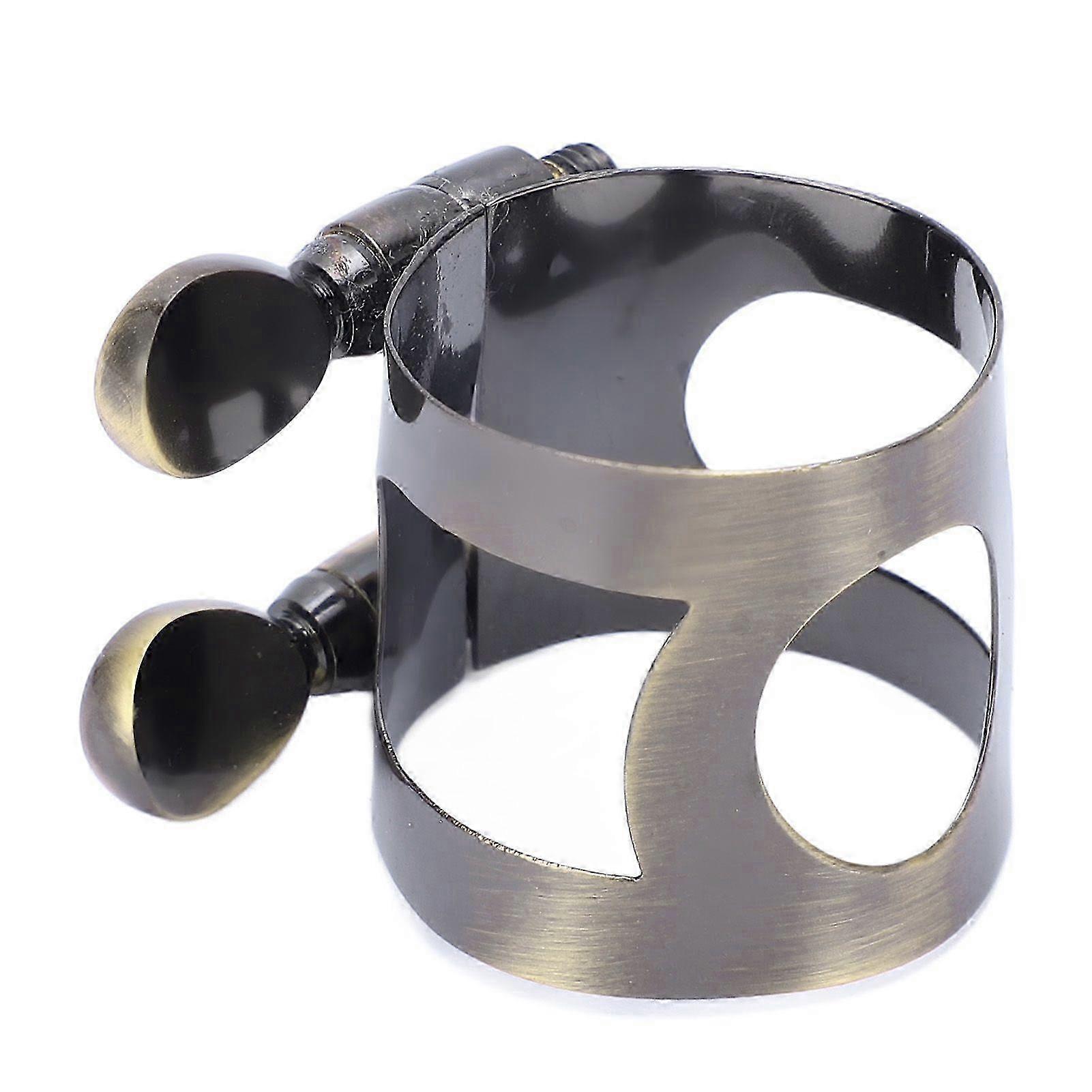 קליפס לפה תחליף מתכת קלרינט ריד תיקון קליפ אביזרים לכלי נגינה כחול עתיק