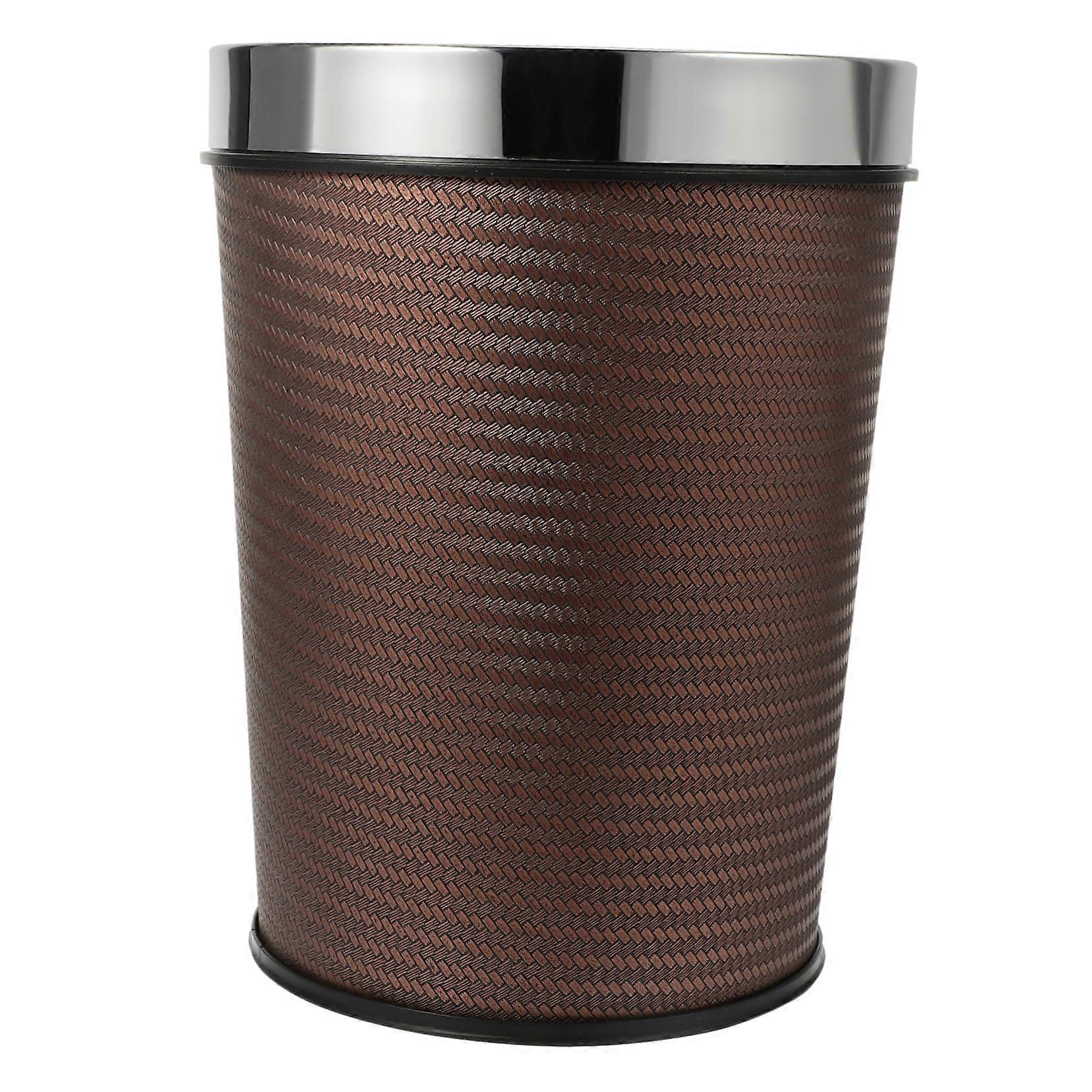 Trash Can Large Opening Wire Bin For Kitchen, Bathroom, Bedroom, Office Waste Basket