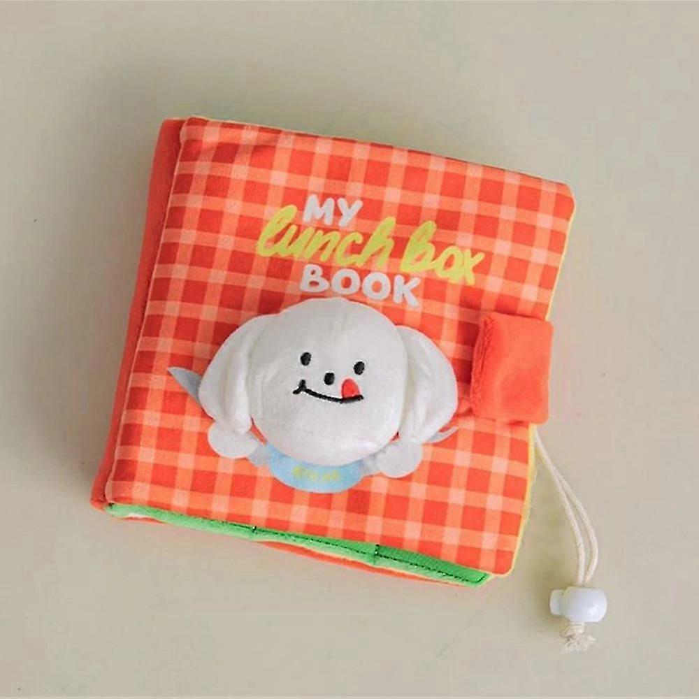 Soft And Not Easily Deformed Books Pet Interactive Toys Color Orange Dog Toy Books Not Easily