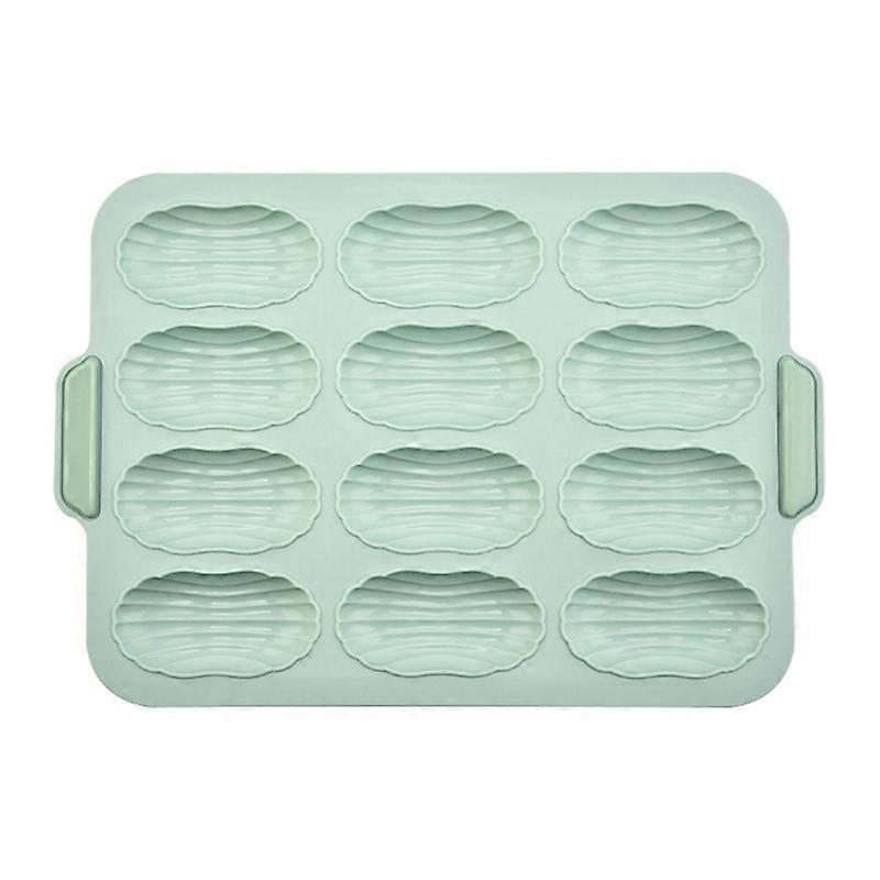 Silicone Mold Baking Mold Bread Baking Tray Nonstick Cake Mold Pans Bread Baking Tool,12-Grid Pie Mold