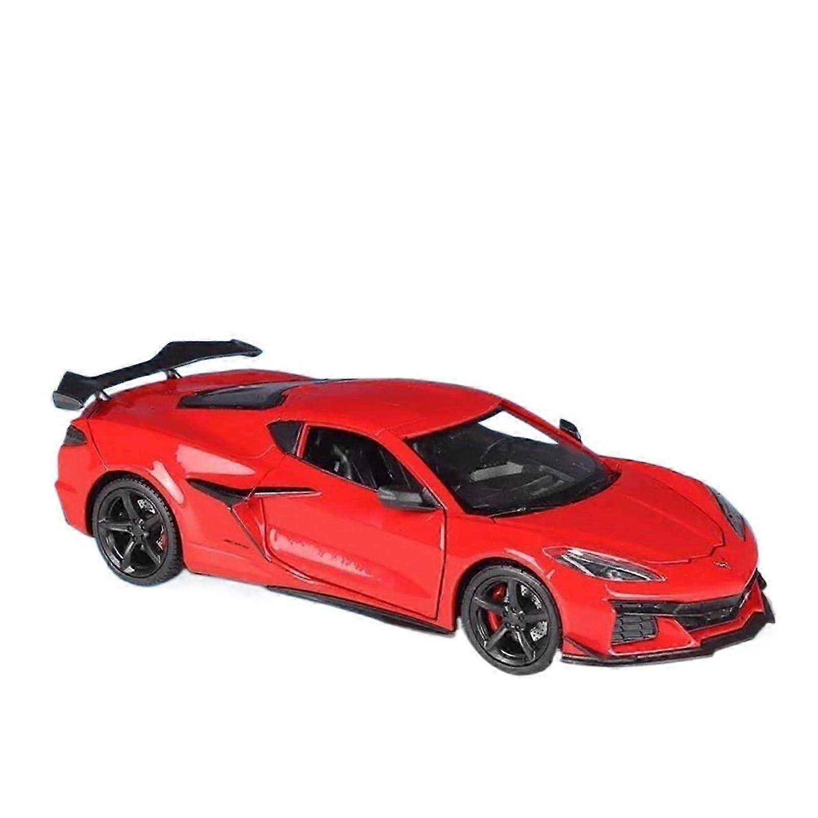 Chevrolet Corvette Z06 1:24 Diecast Model (Red)