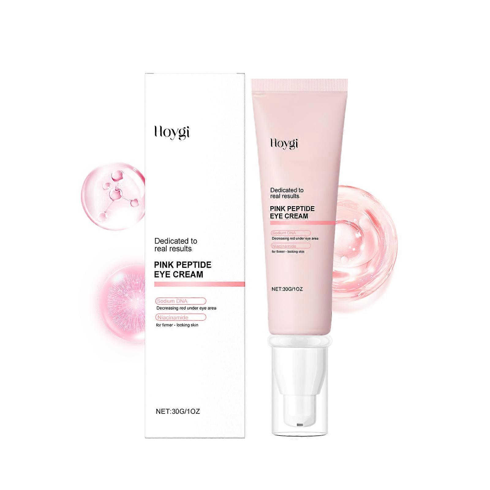 Hoygi Pink Peptide Eye Cream Is A Gentle, Moisturizing And Hydrating Eye Cream That Helps Improve Fine Lines Around The Eyes