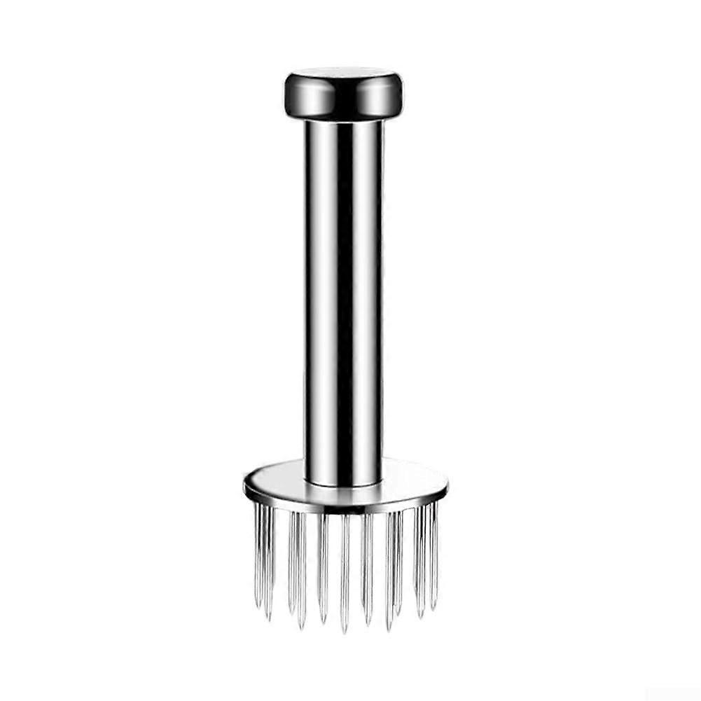 Meat Tenderizer Needle Hammer for Quick Tenderizing and Flavor Infusion, 25Needle Round Design