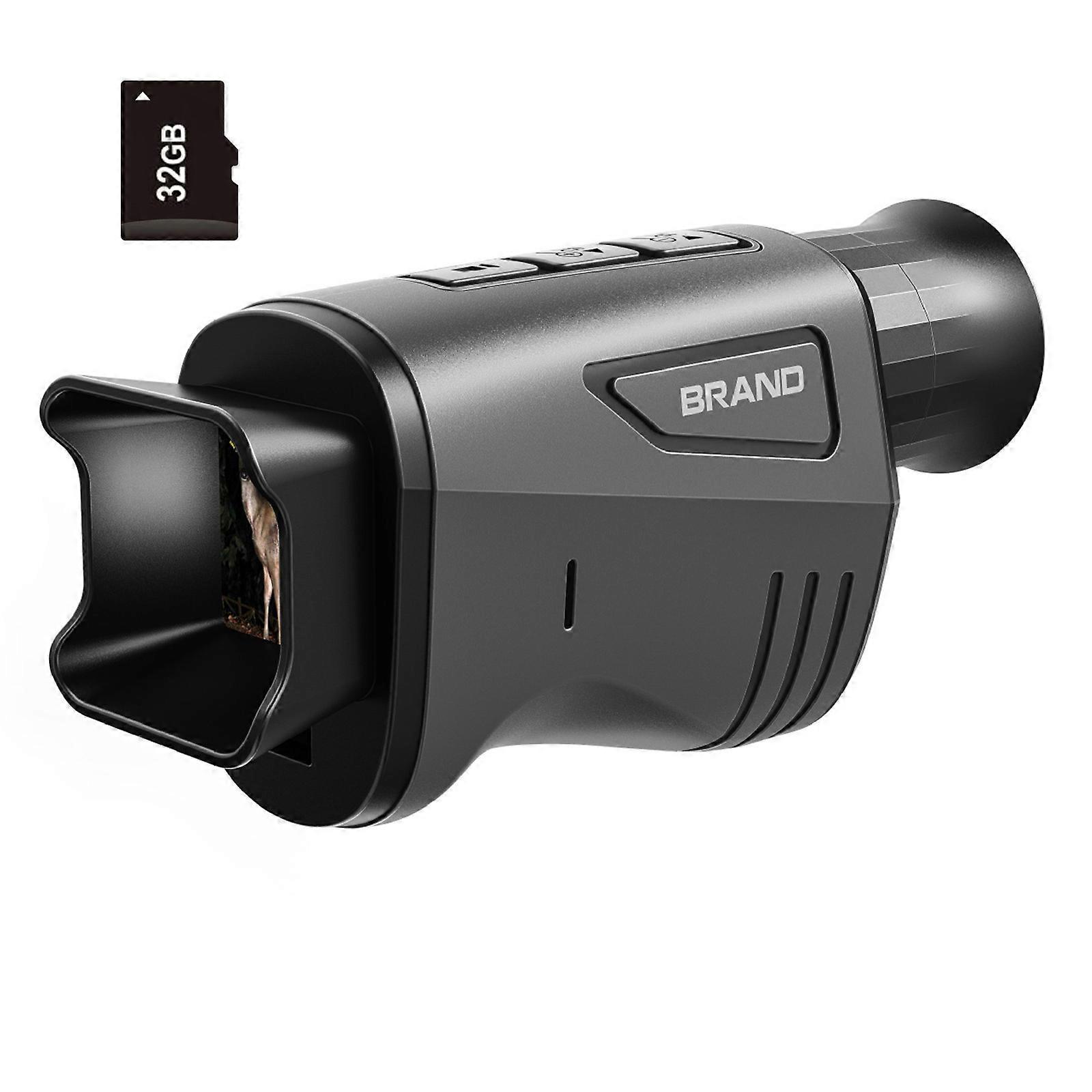 Handheld Monocular Night View Scope 16x Digital Zoom IR Camera For Hunting & Outdoor Observation Multicolor