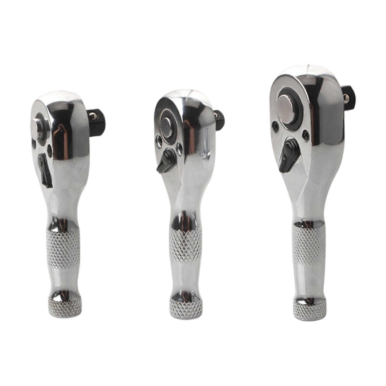 Professional Bidirectional Ratcheting Tool Head Auto Reverse Function Short Shaft Design For Confined Space Maintenance Multicolor