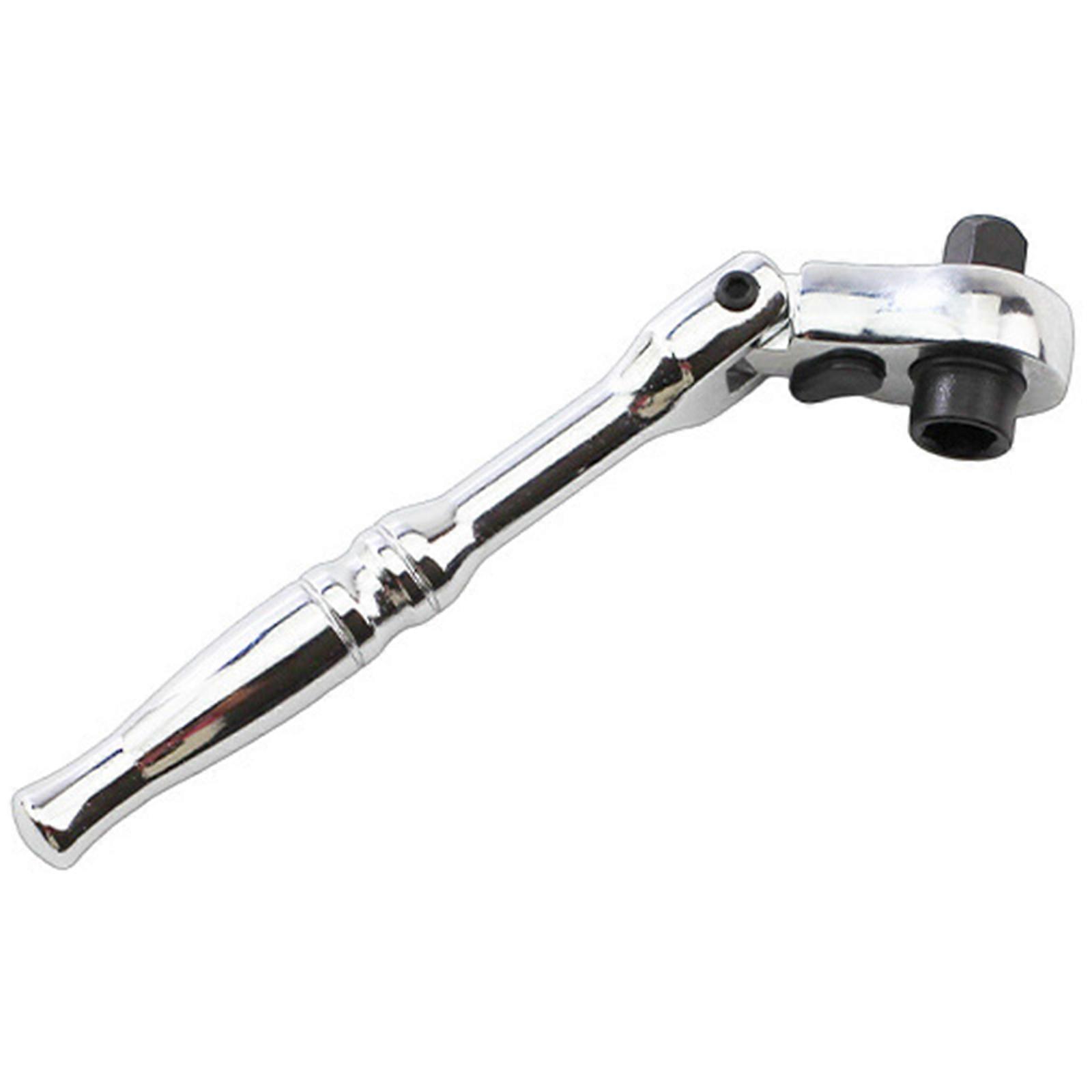 Extreme Dense Ratcheting Tool With 72 Tooth Accuracy Gearing Bidirectional Action 11. Length Strong Mixture  silver