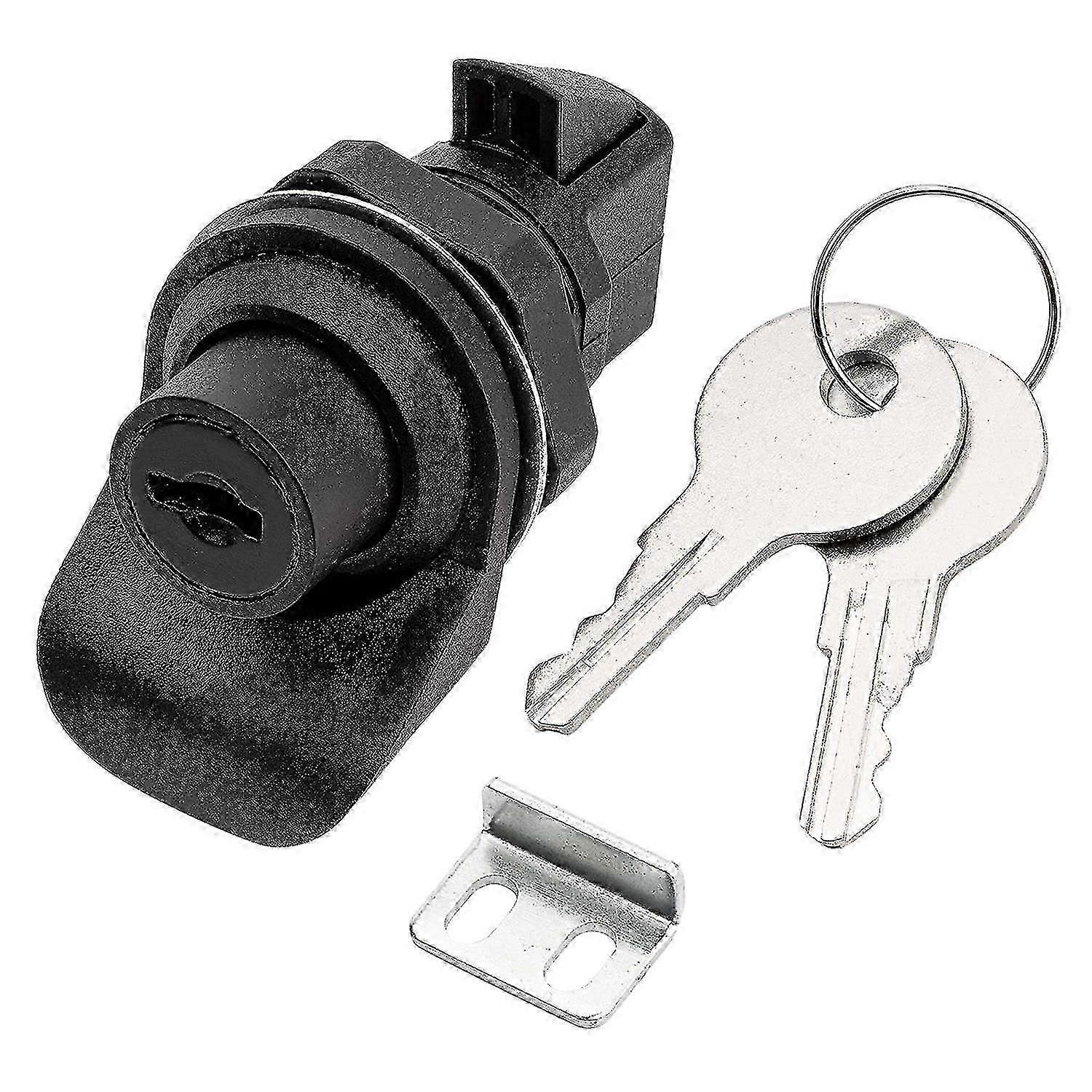 1 Set Locking Push Button Latch For Marine Boat Radio Box, Tool Box, Electronic Box, Motorcycle Glo-y