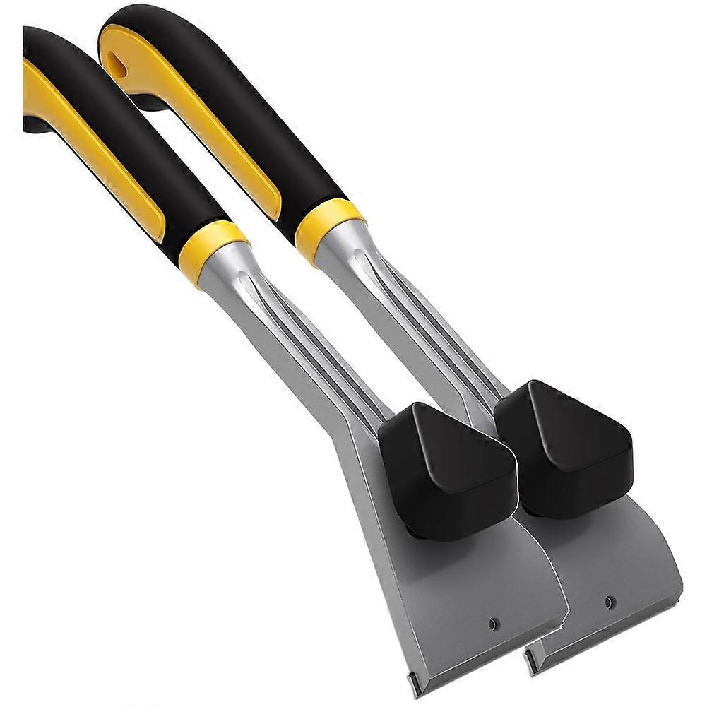 2PCS Scraper Premium Ergonomic Carbide Scraper 2-1/2In Paint Scraper Tool for Paint Wood Glue Resin Stains