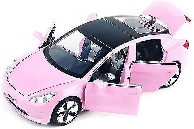1:32Scale car models X90Tesla alloy 1/32Die-cast model car with sound and light pullback mechanism, mini vehicle toy-LG