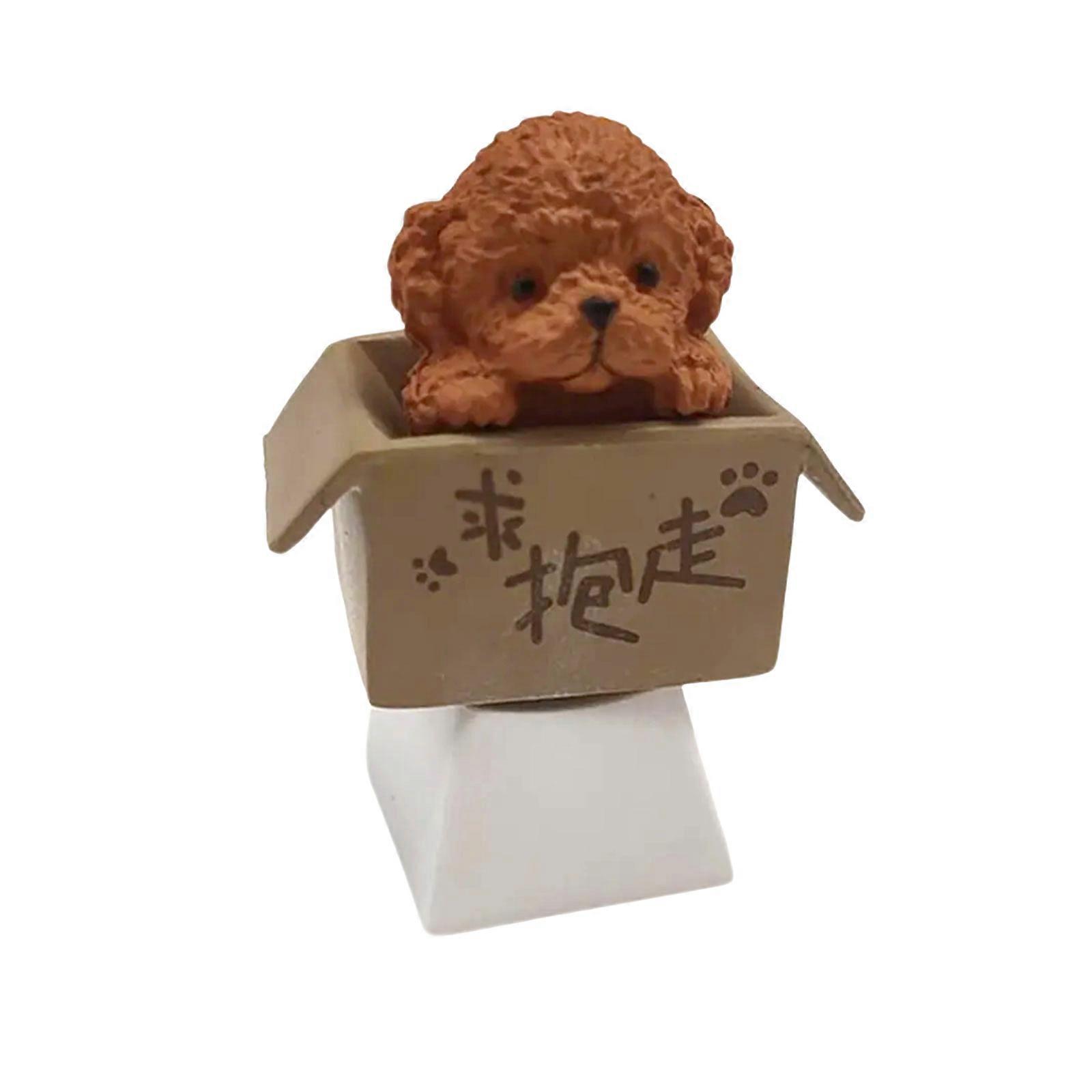 Animal Themed Keycap Puppy Design For Crossed Switches Mechanical Keyboards Office Gaming Keycaps Replacement 1PC  Yellow