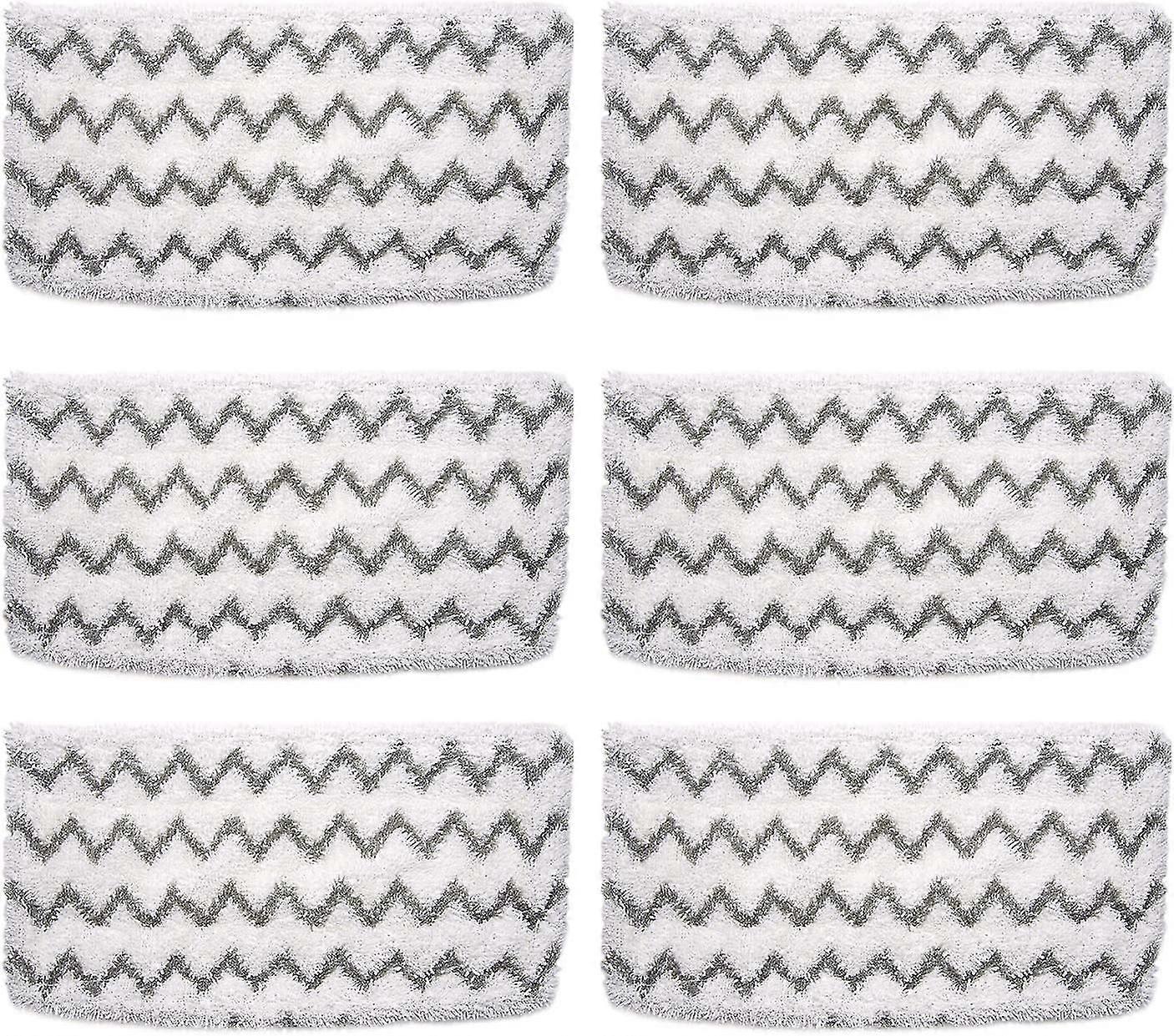 6 Pack Replacement Pads For Shark S1000 S1000a S1000c S1000wm S10001c Steam Mop