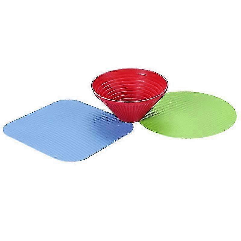 w Jar Opener Gripper Anti-Skid Manual Lid Openers Silicone 3pcs Suitable for Stubborn Jars and Containers of All Sizes