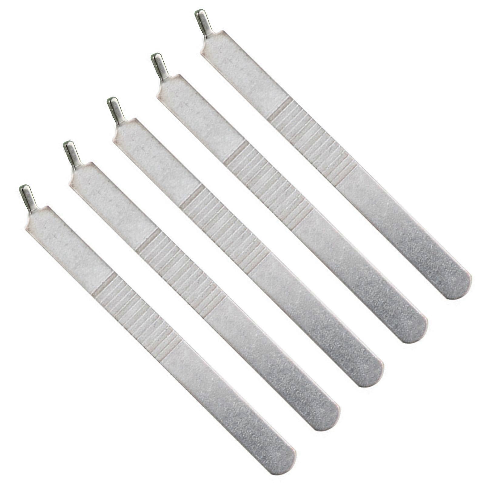 5Pcs Multifunctional Antislip Electronics Maintenance Metal Scraper For Solder Pastes Scraping And Case Opening Pry Tool Multicolor