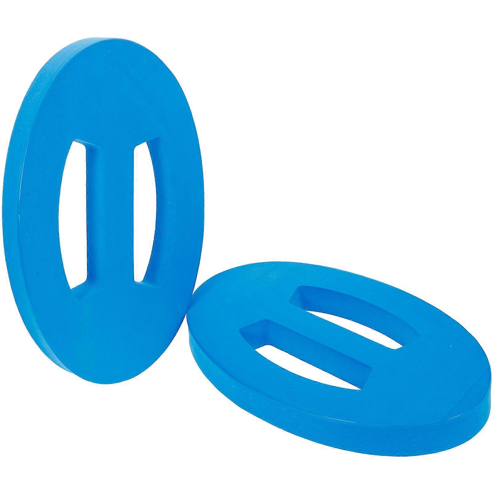 Swim Training Board Swimming Float for Use 1Pair Blue Eva Material