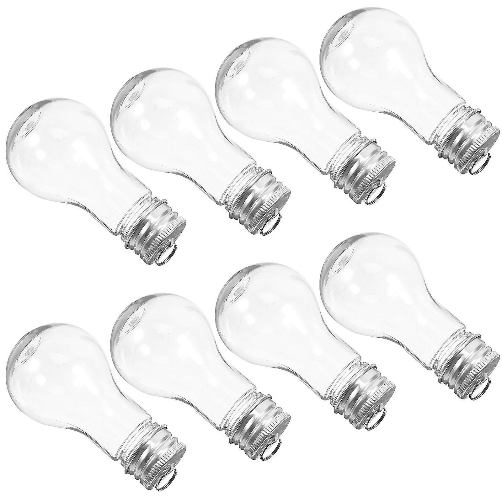 Christmas Candy Bottle Sugar Candy Bottles for Beverage Storage 10Pcs