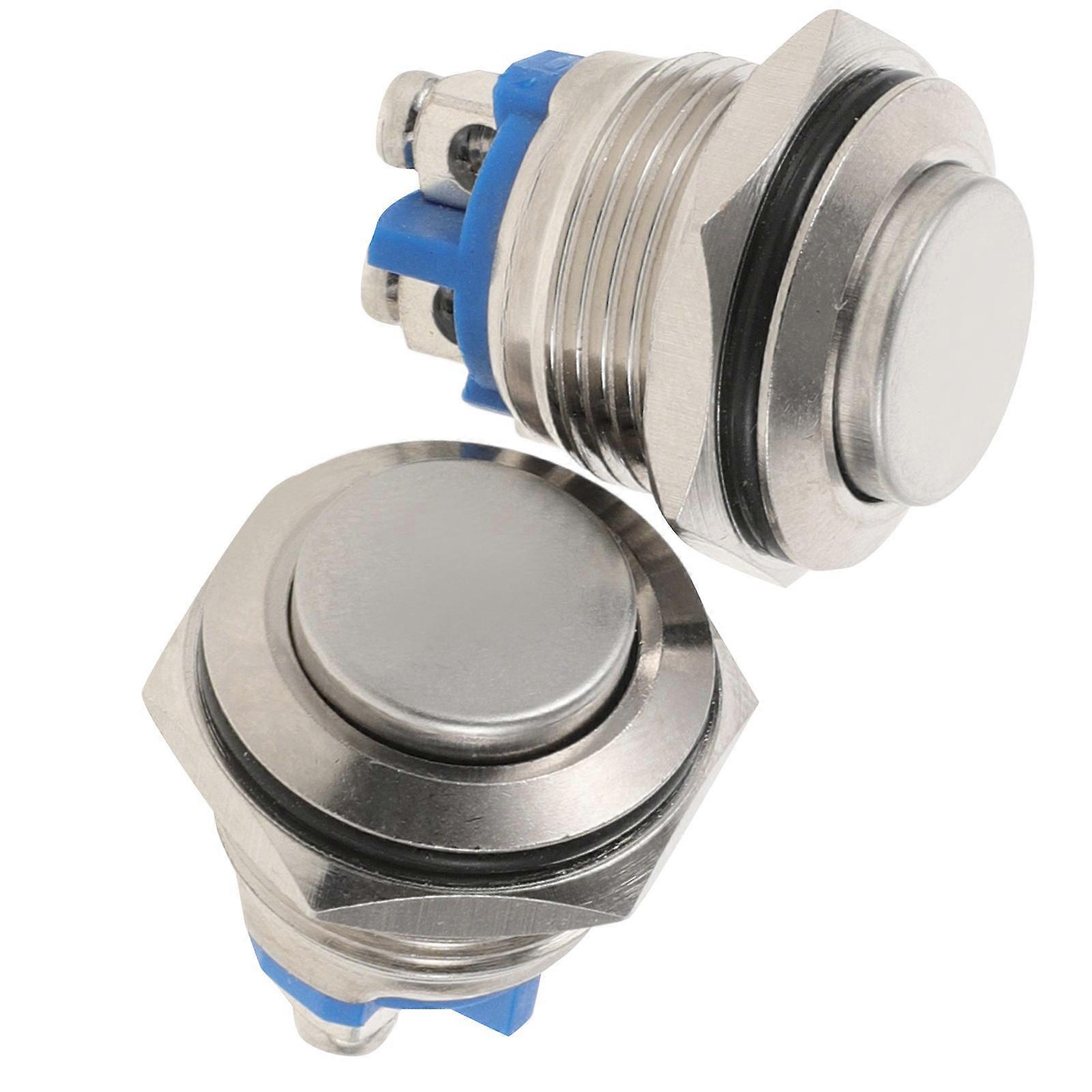 Universal Doorbell Button Replacement for 2Pcs Push Button