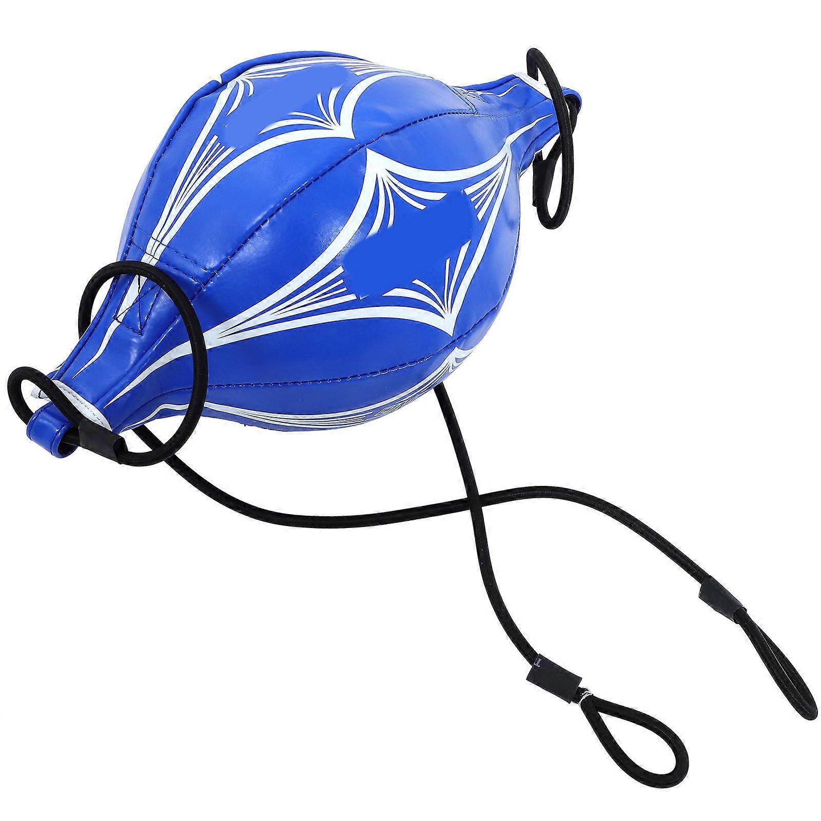 Speed Ball Boxing Bag for Agility Training Double-End Ball Blue