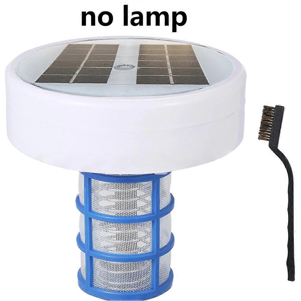 1Set Utomhus Solar Pool Jonisator Rengöringsmedel Silverjon Rengöring av pool Spa Fontäner Renare Utrustning Vattendesinfektion