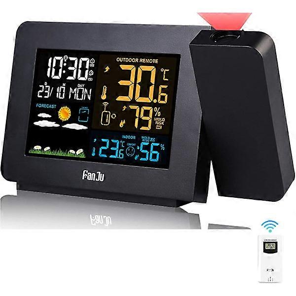 Wireless thermometer hygrometer weather station with sensor Proje