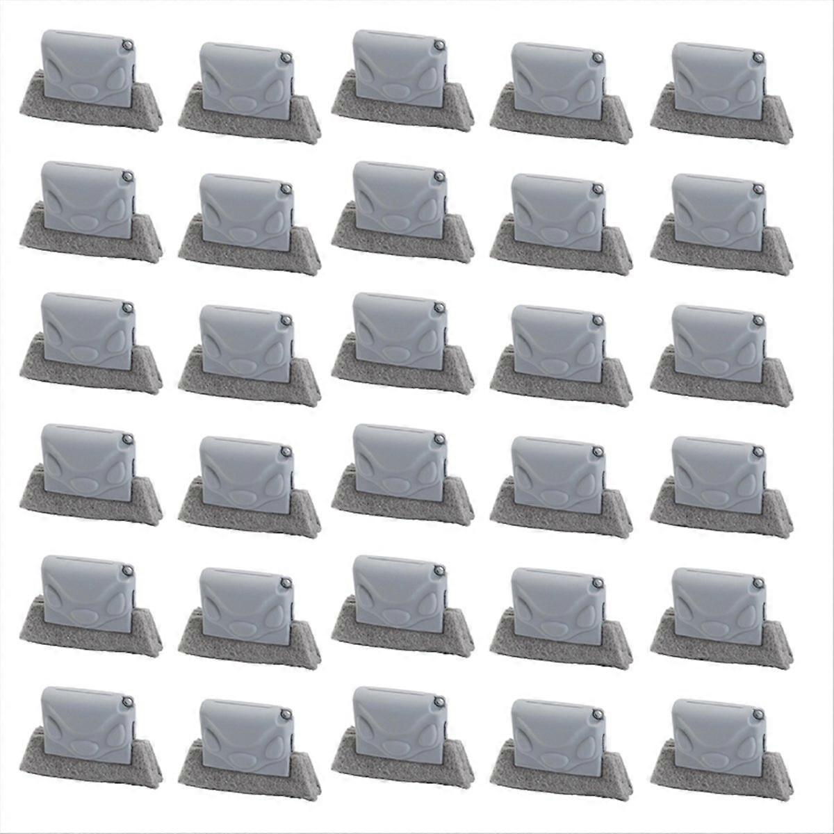 Window Groove Cleaning Brush, Magic Window Track Cleaner, C