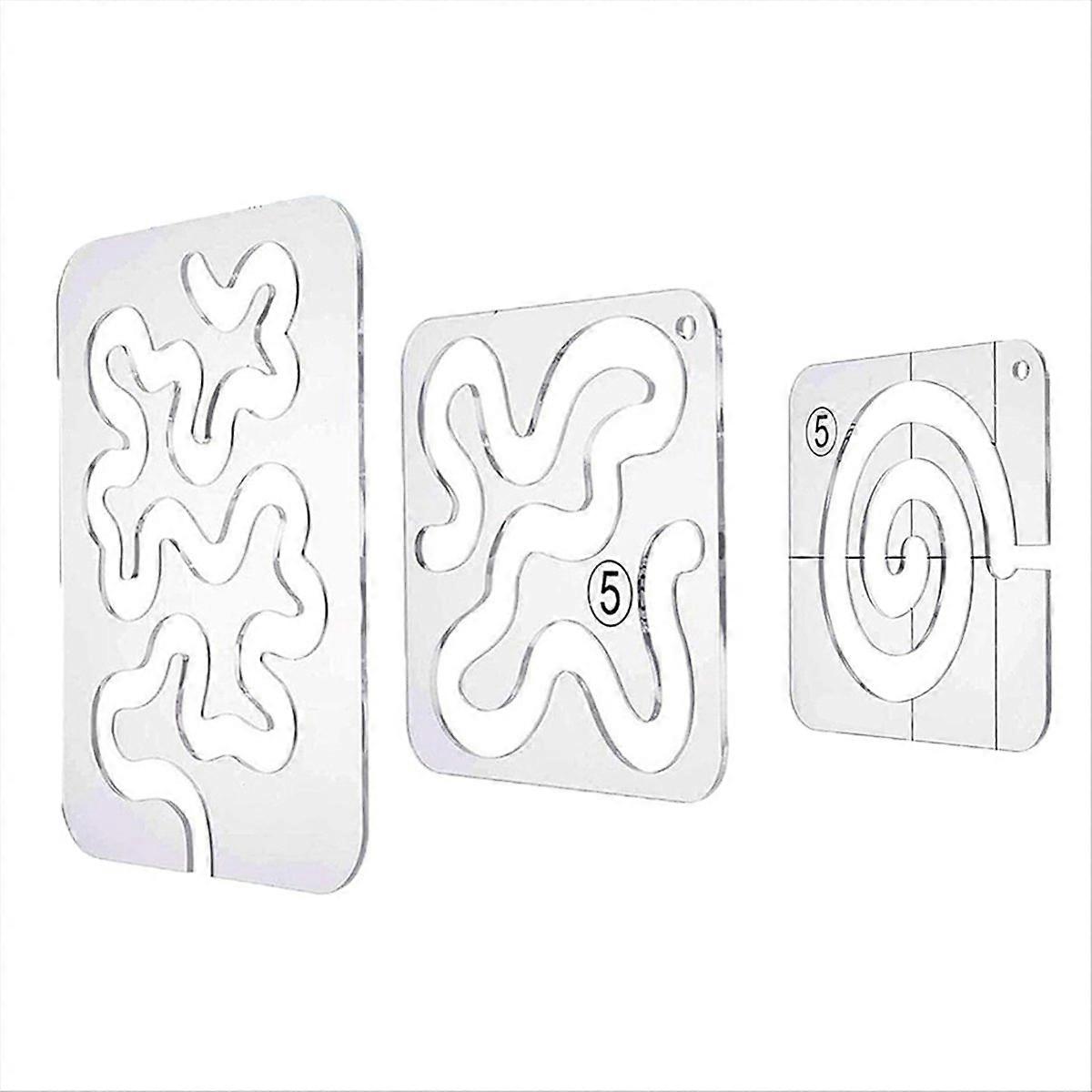 Using Quilting Templates Rulers: Quilting Templates for Machine