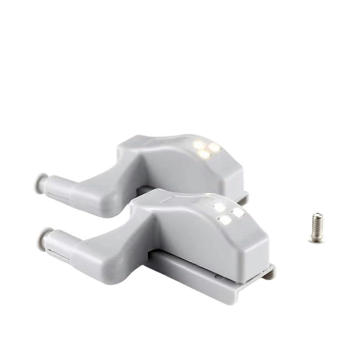 2PCS LED Cabinet Light with Smart Sensor for Wardrobe Kitchen Closet Easy Installation