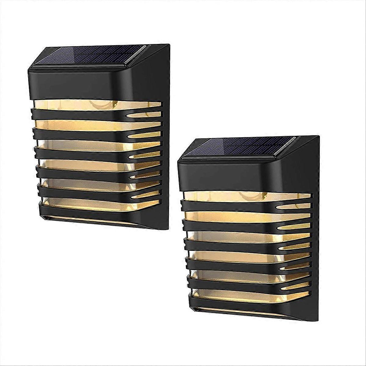 2PCS Solar Outdoor Lights Security Flood Light IP54 Outdoor