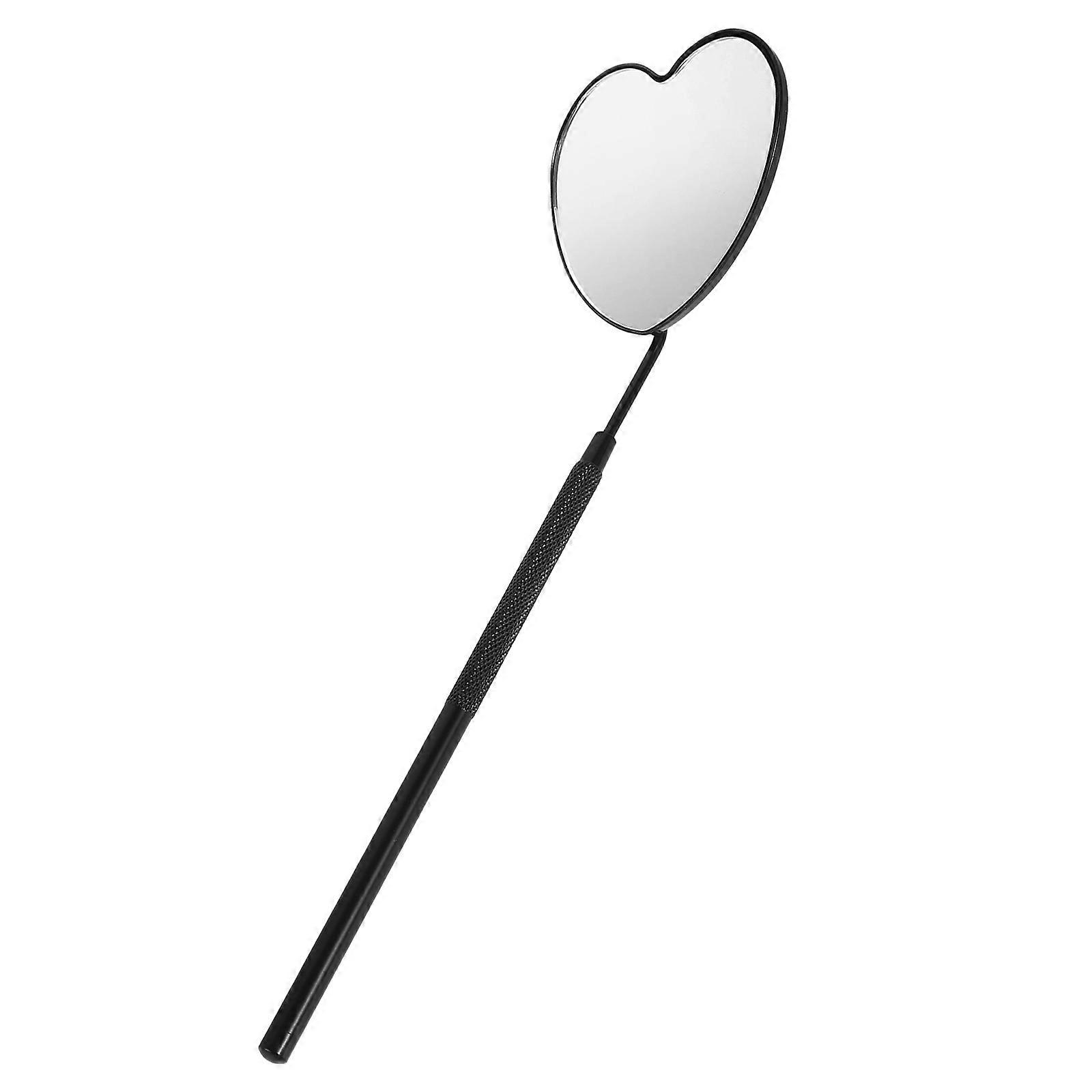 Eyelash Mirror for Salon Use 3Pcs Heart Shape Handheld Lash Mirrors