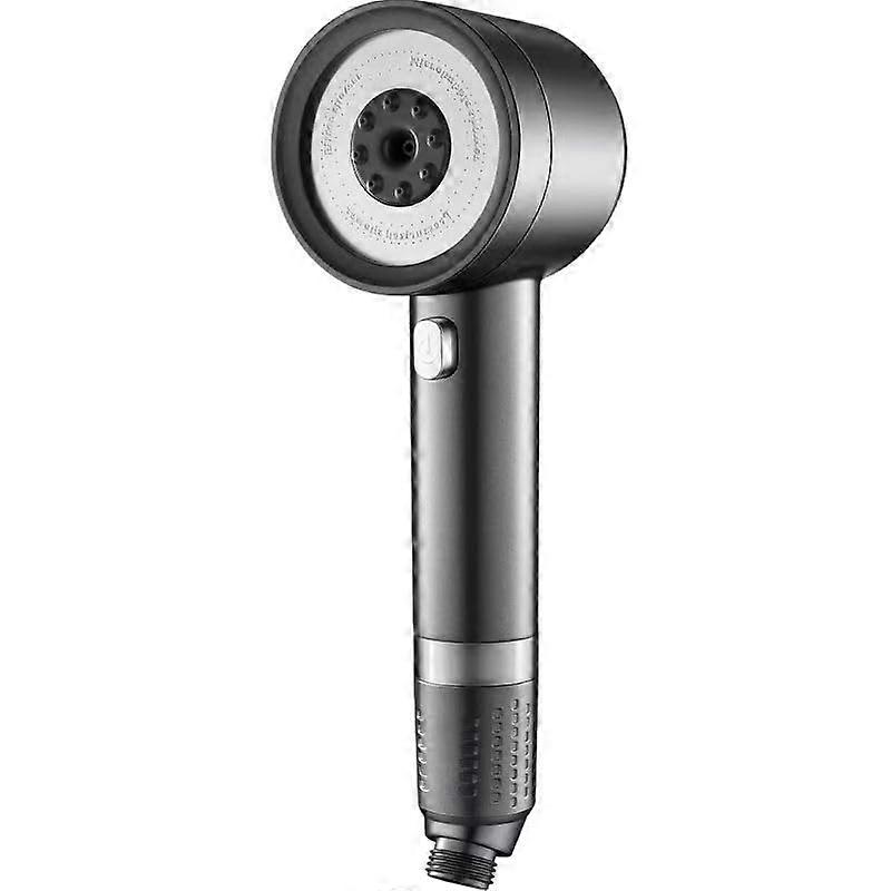 Pressure Handheld Shower Head with 4 Spray Modes, Builtin Filter, AntiClog Nozzles and 60' Hose