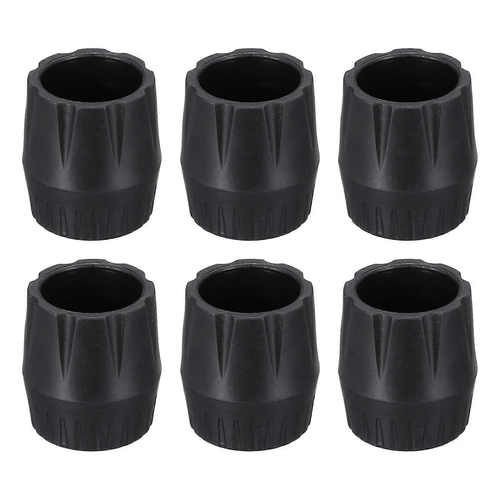 6Pcs Microphone Stand Rubber Feet Caps for Floor Protection and Stable Support